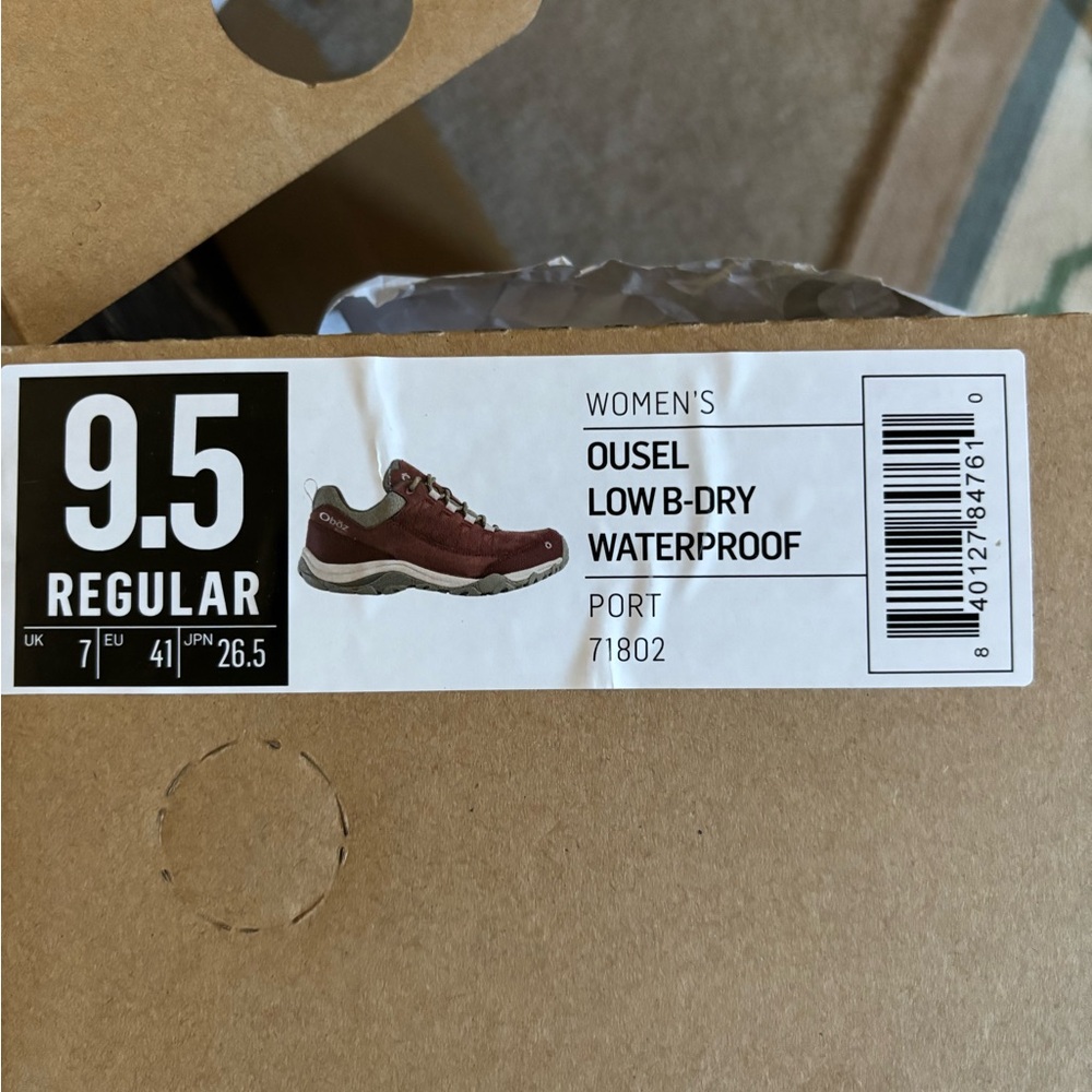 OBOZ Ousel Women’s Leather Hiking Shoes - Picture 3 of 10